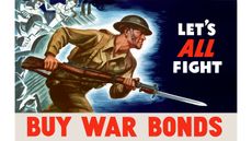 War bonds poster