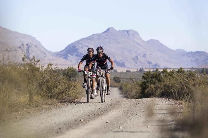 Rene Haselbacher and Wolfgang Krennhe of Team Asrin