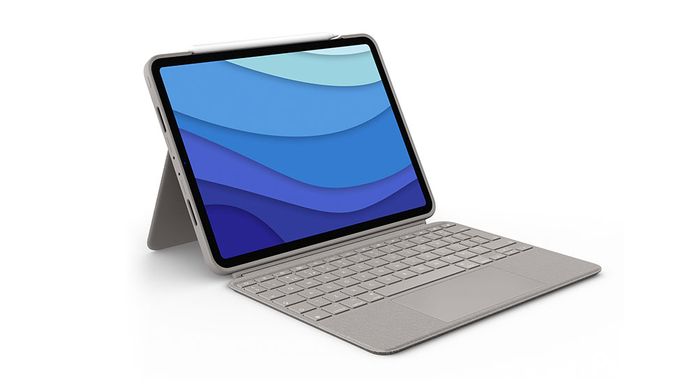 The Logitech Combo Touch iPad keyboard case
