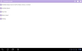 Microsoft OneNote for Android and iOS