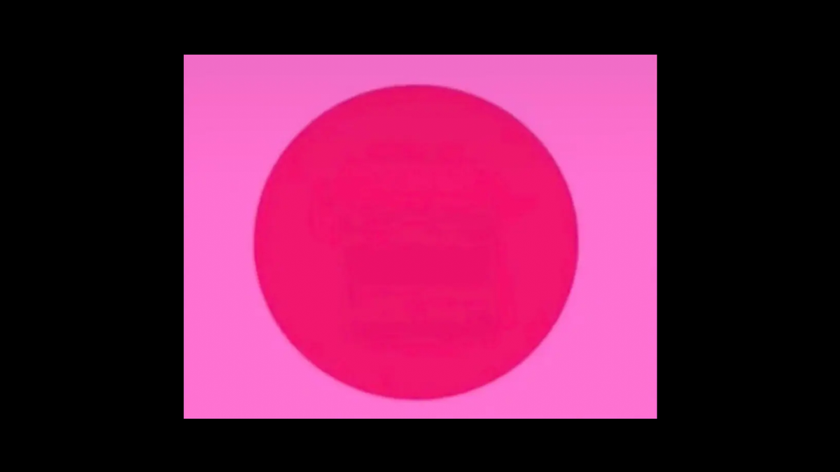 The mysterious pink circle illusion