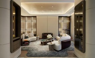 Living area of Mayfair townhouse