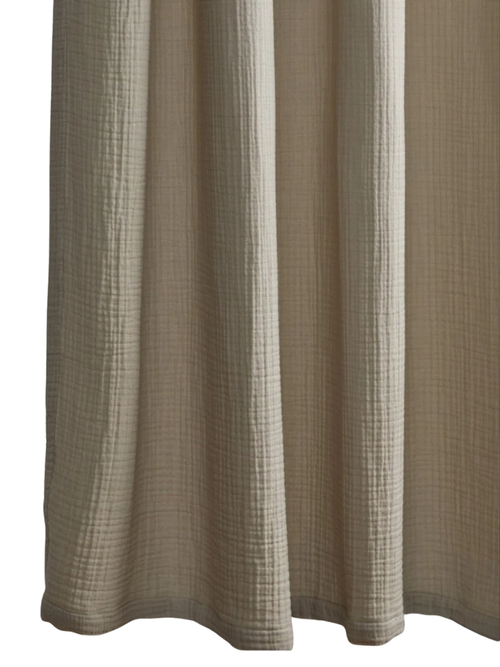 Organic Cloud Cotton Shower Curtain 