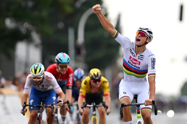 Mathieu van der Poel vince la Super 8 Classic (foto: Getty Images)