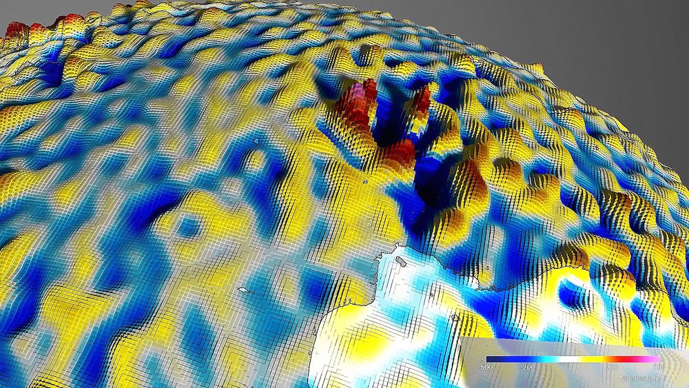 Lithosphere magnetic field