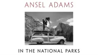 最佳摄影书籍:《安塞尔·亚当斯在国家公园》