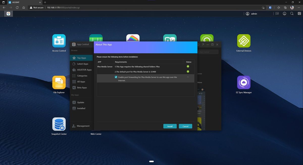 Asustor ADM 4.0