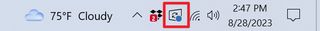 Windows 10 Taskbar update notification icon