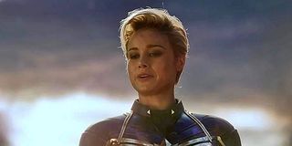 Brie Larson as Captain Marvel in Avengers: Endgame