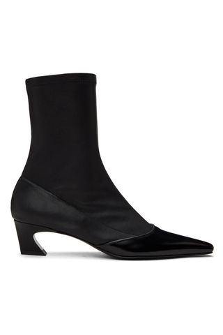 Acne Studios, Black Heeled Ankle Boots