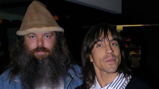 Rick Rubin and Anthony Kiedis during Lost in Translation DVD Launch Party - Inside at Koi Restaurant in Los Angeles, California, United States. ***Exclusive*** (Photo by Jeff Kravitz/FilmMagic)