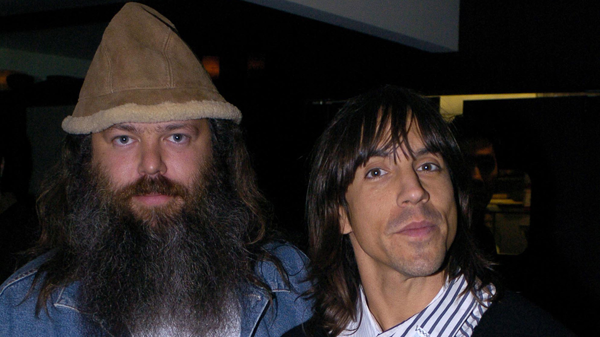 Rick Rubin and Anthony Kiedis during Lost in Translation DVD Launch Party - Inside at Koi Restaurant in Los Angeles, California, United States. ***Exclusive*** (Photo by Jeff Kravitz/FilmMagic)