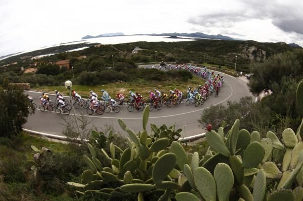 The terrain was trickier than anticipated on the first day of racing in Sardinia.