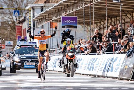 Chantal Blaak (Boels-Dolmans) wins Gent-Wevelgem Women