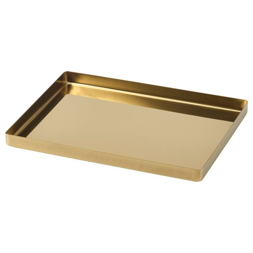 Stockholm 2025 Tray - Brass Color 11x8 "