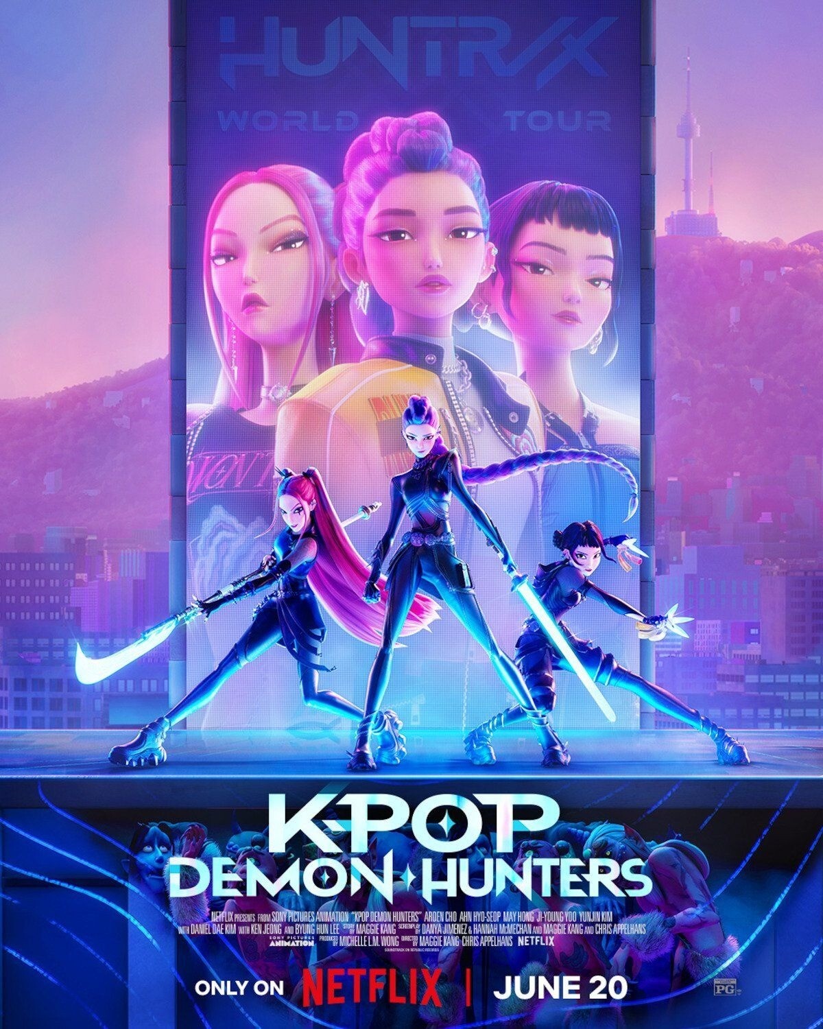 KPop Demon Hunters poster