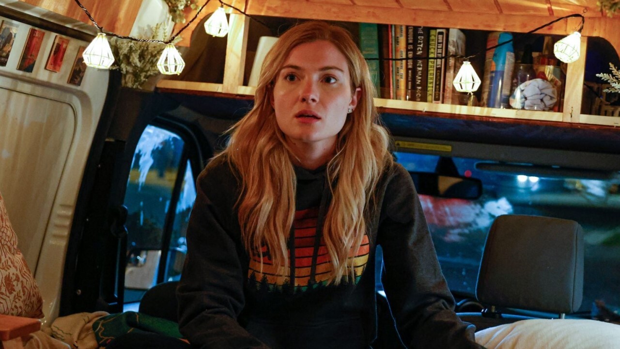 Skyler Samuels als Gabby Petito in The Gabby Petito Story.