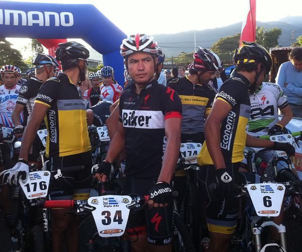 Milton Ramos had his race face on