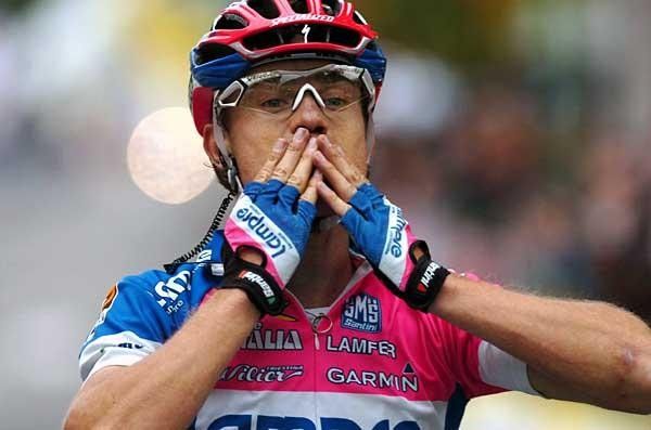 A happy Damiano Cunego delivers another win for Lampre.
