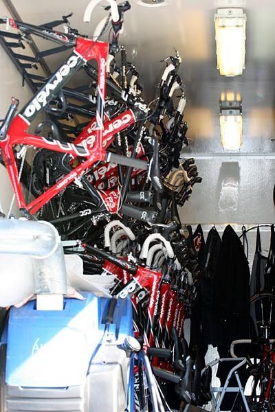 The CSC stable of Cerv&eacute;lo Soloist Carbons.