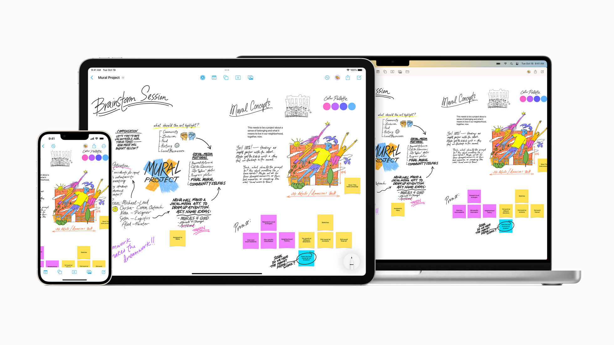 How to use Apple’s Freeform app for planning out your projects