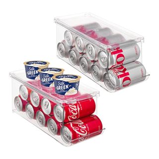 Two can boxes with cans in them