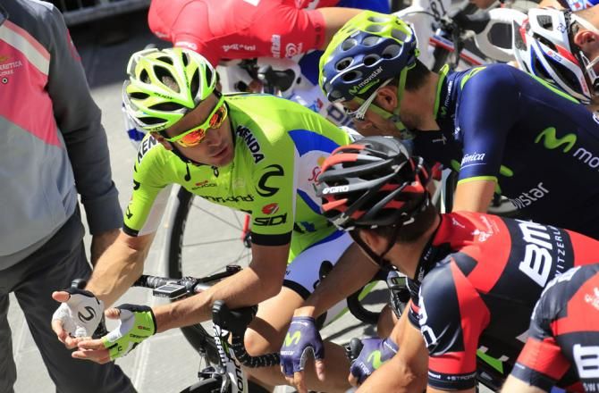 Ivan Basso (Cannondale) at the start of stage 8
