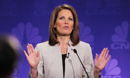 Michele Bachmann and Herman Cain endorsed waterboarding during Saturday's GOP presidential debate, drawing a strong rebuke from Republican Sen. John McCain, who was a prisoner of war in Vietn