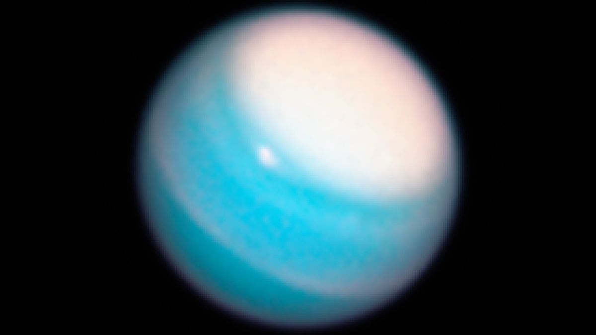 Scientists finally know why ultraviolent superstorms flare up on Uranus ...