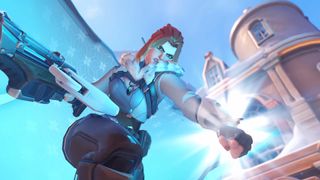 Promotional screenshot of Freja in Overwatch 2