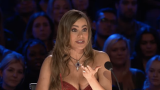 Sofia Vergara as a judge on America's Got Talent Season 17