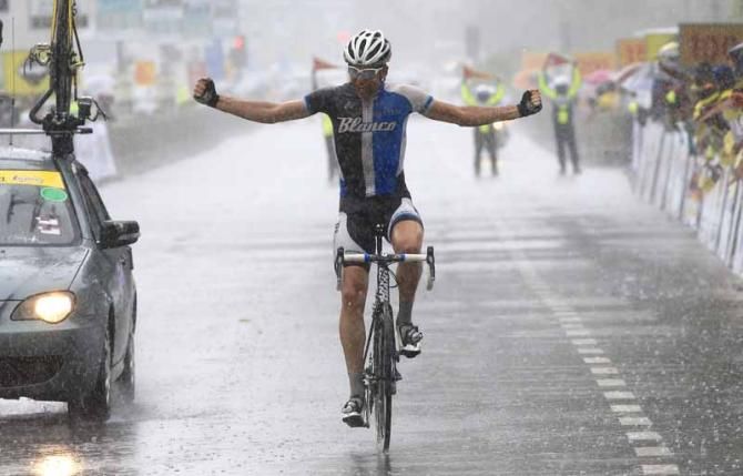Thomas Leezer (Blanco) wins stage 6 at the Tour de Langkawi