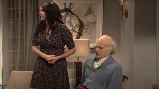 Cecily Strong and Bill Hader on SNL