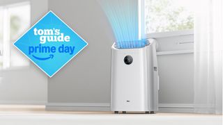 Dreo AC515S 12,000 BTU Air Conditioner blowing air.