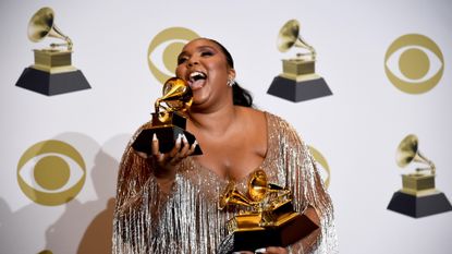 Lizzo at 62nd Grammy Awards