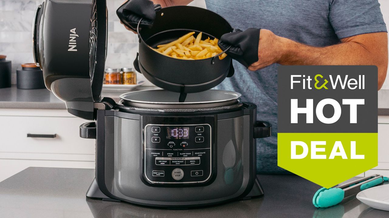 Ninja air fryer and pressure cooker deal