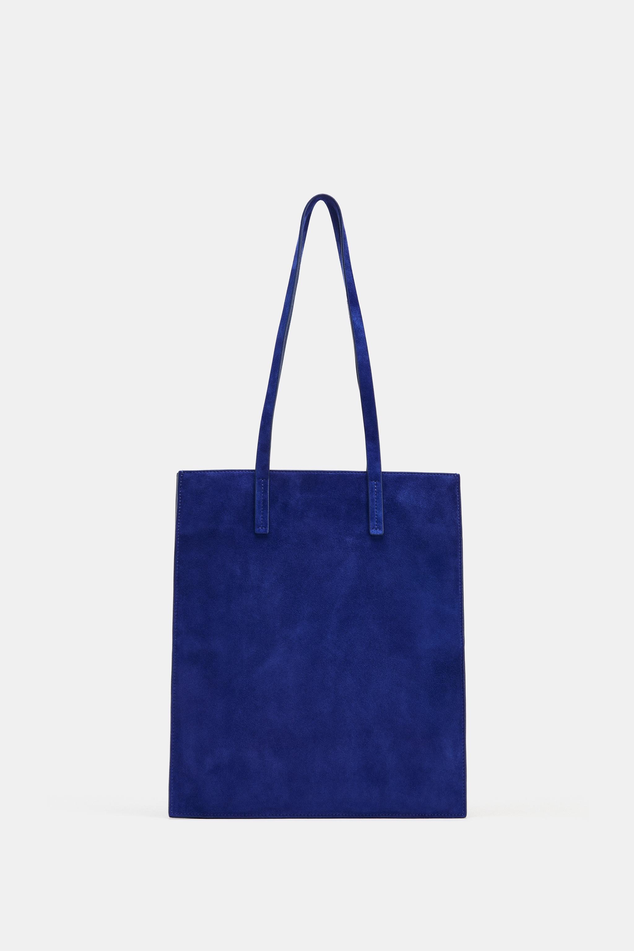 Suede Shopper Bag