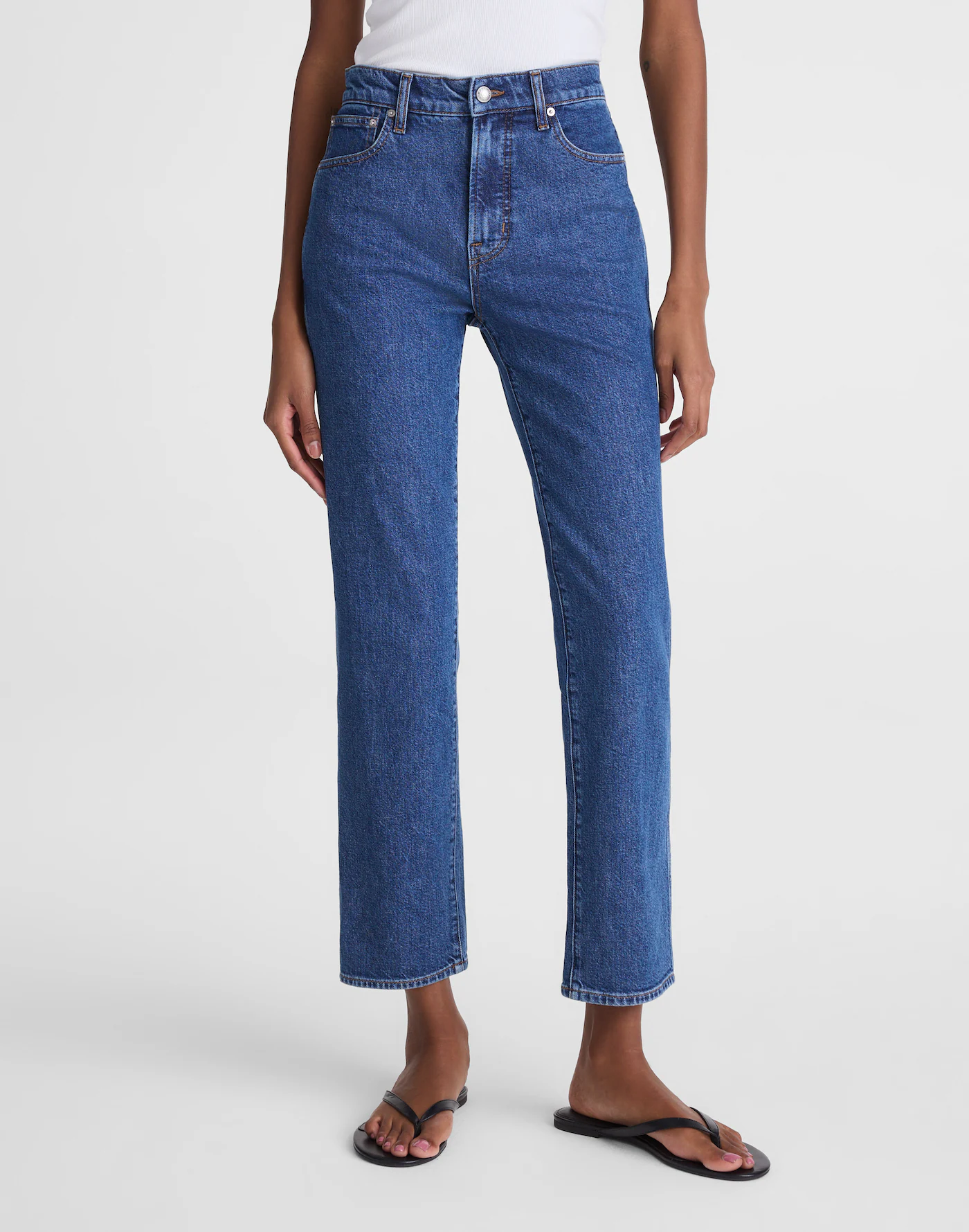 The Longline Straight Crop Jean