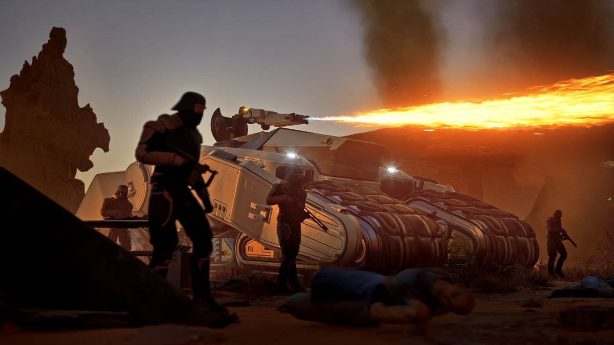 Screenshot of Dune: Awakening.