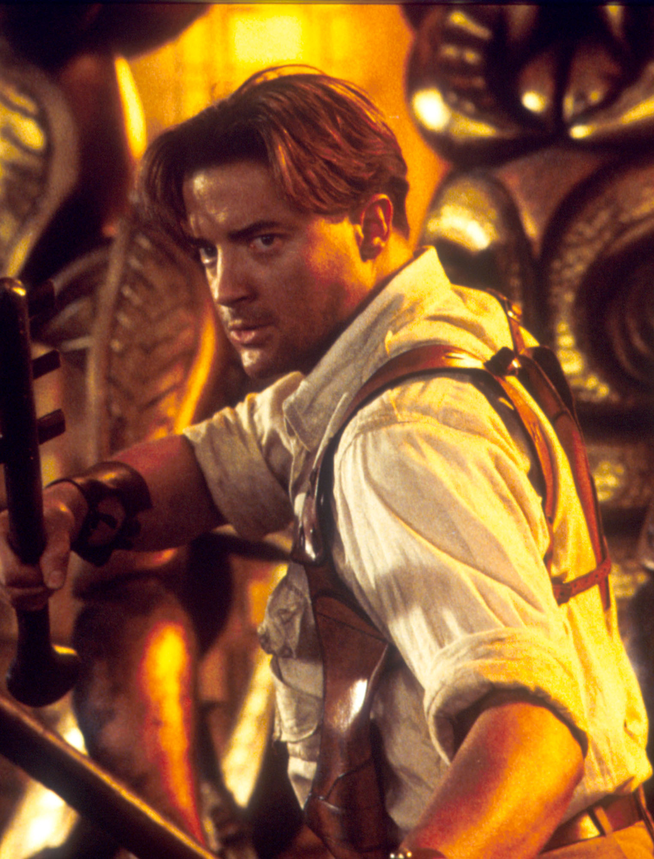 Brendan Fraser as Rick O'Connell in The Mummy Returns 2001