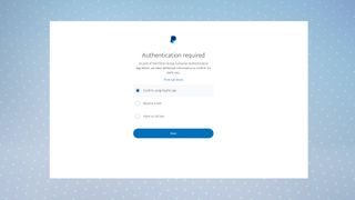 PayPay authentication