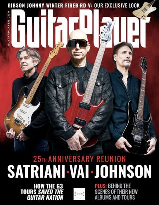 The cover of Guitar Player's May 2022 issue