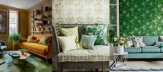 Green living room ideas