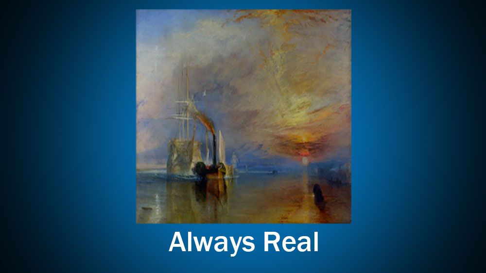 ACNH paintings: THE FIGHTING TEMERAIRE BY JOSEPH MALLORD WILLIAM TURNER