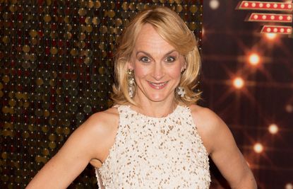 Louise Minchin attends the British Soap Awards at Manchester Palace Theatre