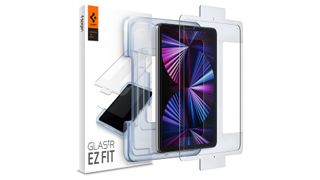 best iPad screen protector: Spigen Glas.tR EZ Fit Screen Protector