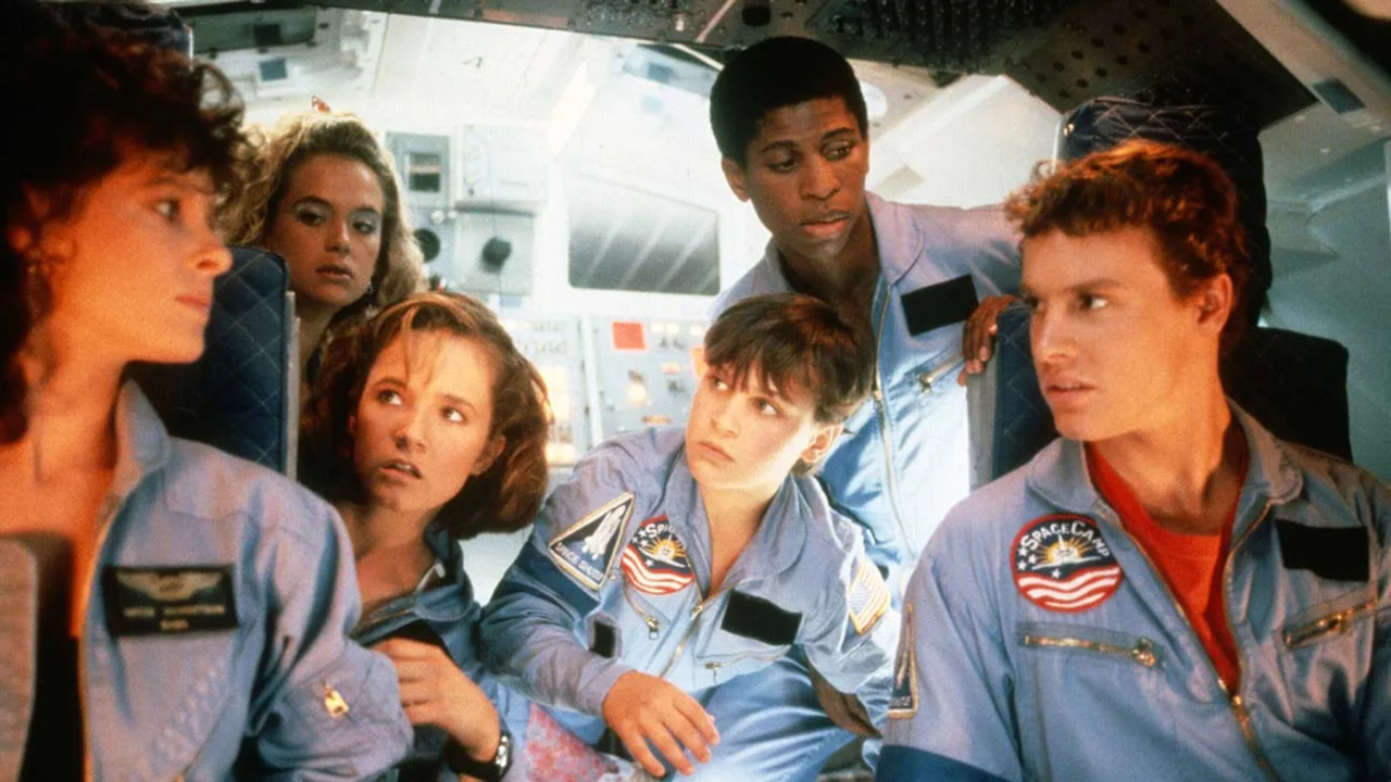 Screenshot from the 1986 space movie SpaceCamp.