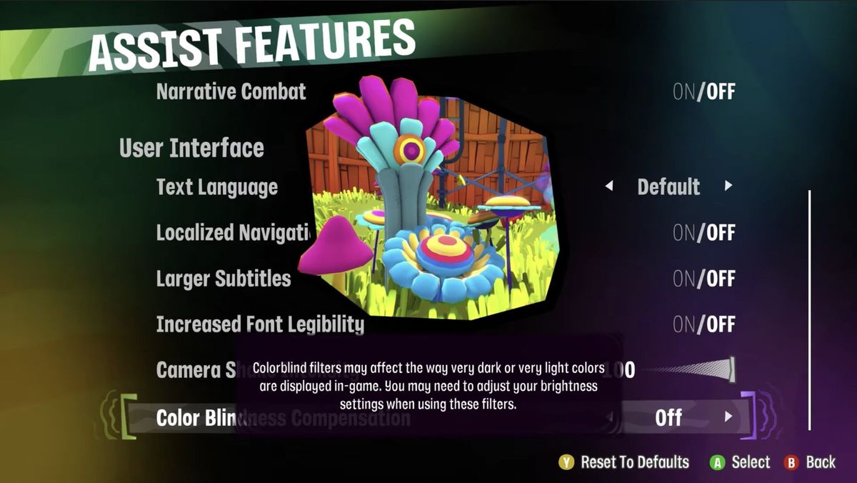 Psychonauts 2 Accessibility Image
