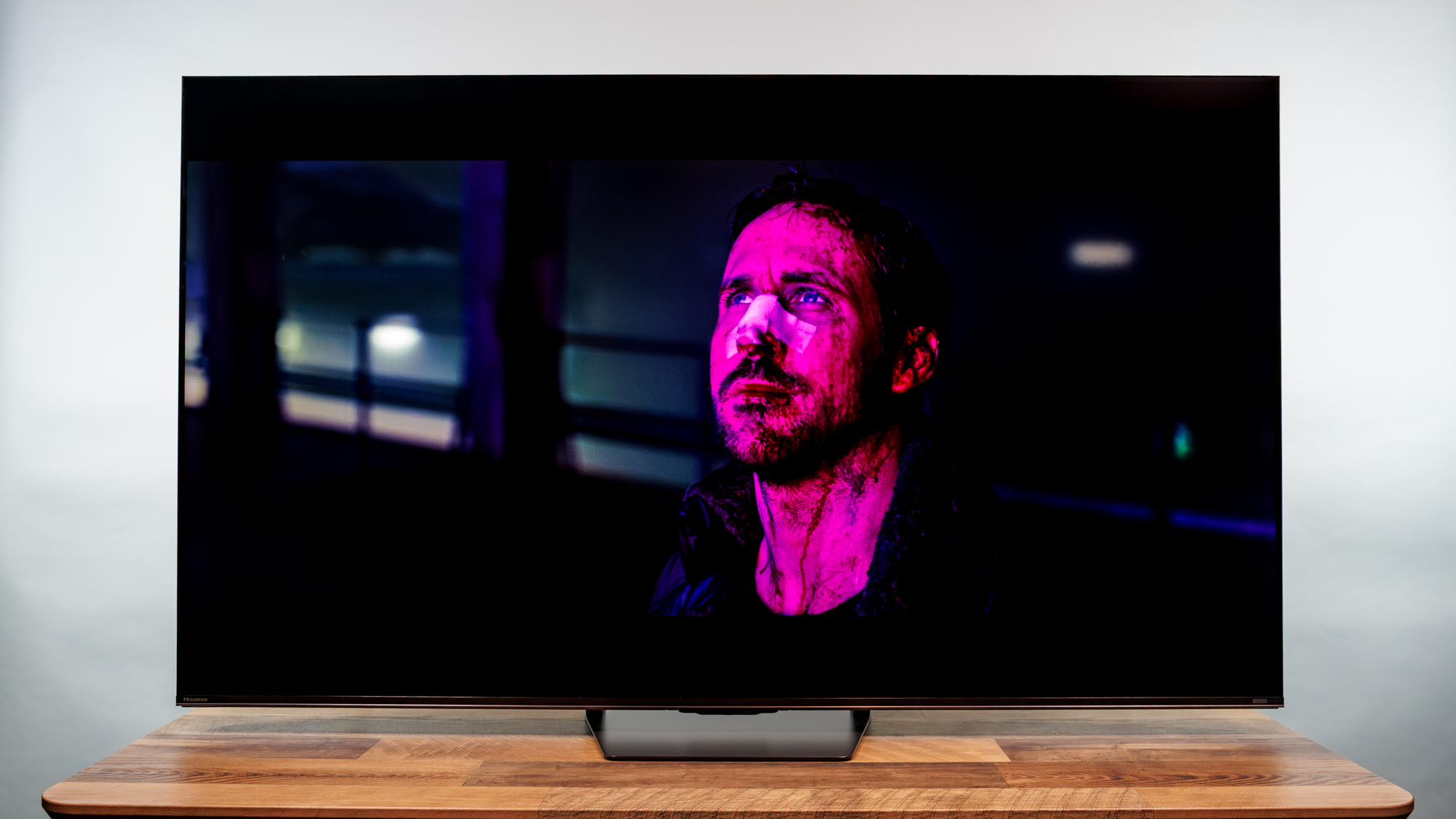 Hisense U7SG ULED Mini-LED Google TV on a desk