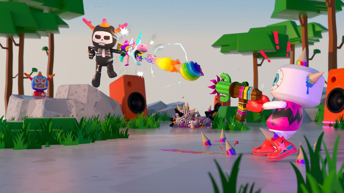 Blankos Block Party is a vibrant new MMO where vinyl toys come to life ...